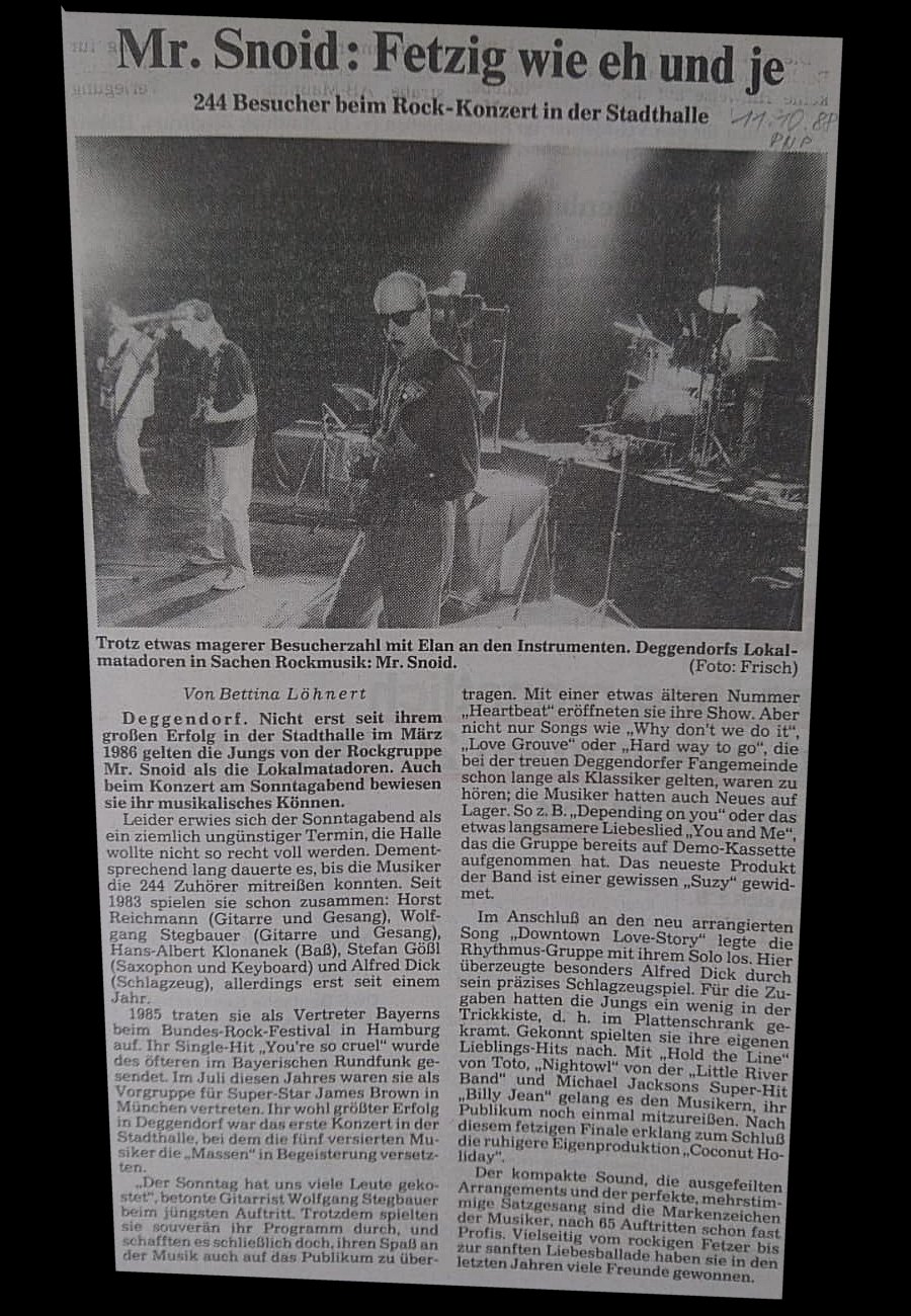 1988 DEG Stadthalle DZ Kritik